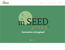 Tablet Screenshot of mseedgroup.com